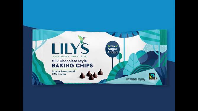 Lily&#39;s Milk Style Chocolate Chips - 9oz, 2 of 8, play video