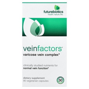 Futurebiotics VeinFactors®, Varicose Vein Complex, 90 Vegetarian Capsules - 1 of 4