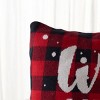 Wish Pillow - Red - 18"x18" - Safavieh - 3 of 4