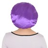 Anna-Kaci Satin Sleep Bonnet Elasticity Wide Band Silky Hair Protection for Curly and Natural Hair - 3 of 4