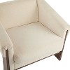 NicBex 34" Mid-Century Modern Accent Chair Upholstered Living Room Chairs with Deep Cushions and Wide Armrests for Living Room - 3 of 4