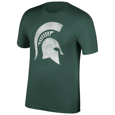 Ncaa Michigan State Spartans Men S Short Sleeve Heather T Shirt S Target
