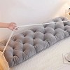 Racxily 1.8m Headboard Pillow, Long Backrest Positioning Support Reading Bolster Pillow - 4 of 4