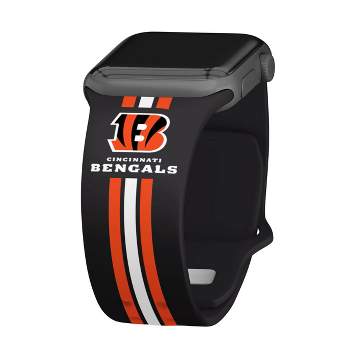 NFL Cincinnati Bengals Wordmark HD Apple Watch Band