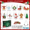 Cubimana Christmas Advent Calendar Building Sets, Christmas Countdown Calendar Hanging Ornaments for Christmas Tree Kids - 3 of 3