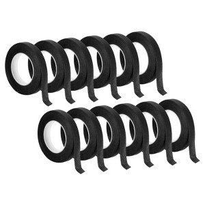 Unique Bargains Waterproof Colorfast Elastic Crepe Paper Flowers Bouquets Tapes 12 Pcs - 1 of 4