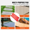 VEVOR Concrete Stamps Mat, 28 x 12 x 0.6 in, Concrete Texturing Skin Polyurethane Stamp Stone Tile Texture Mat, Red - 3 of 4