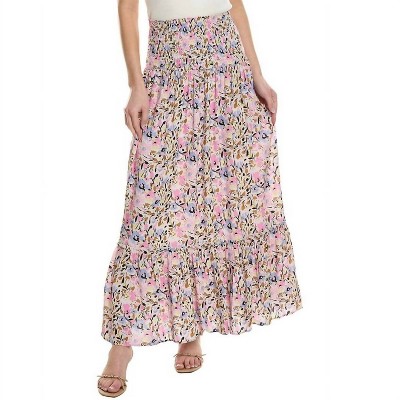 Women's Davi Convertible Floral Maxi Skirt - saltwater LUXE