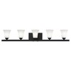 Livex Lighting Ridgedale 5 - Light Vanity in  Black - 2 of 4