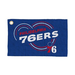 NBA Droplets Golf Waffle Fan Towel - 1 of 4
