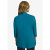 Jessica London Women's Plus Size Stretch Ring Detail Tunic - 3 of 4