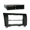 Metra® Single- or Double-DIN ISO Installation Kit for 2007 through 2013 Toyota® Tundra/Sequoia 2008 and Up in Black - 3 of 4