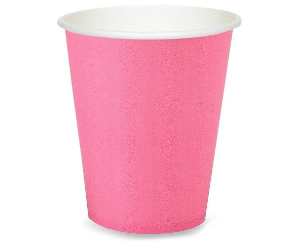 24ct 9 Oz. Cups - Pink
