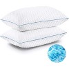 Aghana Digitals Cooling Shredded Memory Foam Pillows Set of 2, Queen Size - 2 of 4