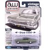 1965 Chevrolet Impala SS 396 Willow Green Metallic "Vintage Muscle" 1/64 Diecast Model Cars by Auto World - 4 of 4