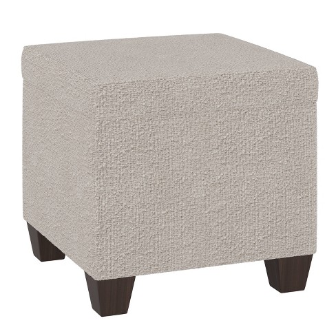 Skyline Furniture Ottoman Milano Gray Target