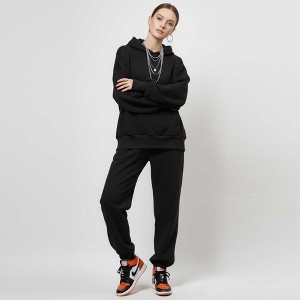 Cherie Code Women’s Brown Velour‑Lined Hoodie & Jogger Set – Pullover Hooded Sweatshirt with Elastic Waist Pants - 1 of 4