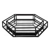 Kate and Laurel Felicia Tray, 2 Piece, Black - 4 of 4