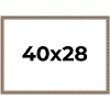 PosterPalooza | Deco Silver Picture Frame - UV Acrylic, Backing Board, Hanging Hardware Included - 2 of 4
