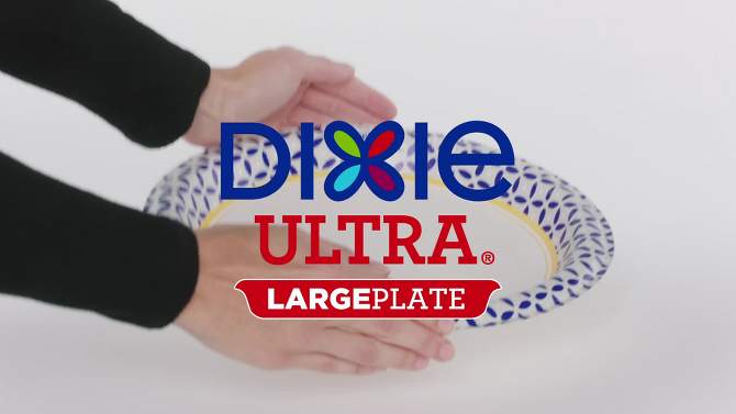 Dixie Ultra Large 11.5&#34; Paper Plates - 12ct, 2 of 13, play video