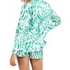Women's Lucia Palm Print Satin Blazer - Edit by Nine - 3 of 4