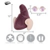 HalloweenCostumes.com    Disney Snow White Dopey Hat & Glasses Kit, Clear/Pink/Purple - 4 of 4