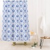 Deny Designs Britt Mills Design Nauti Crab Shower Curtain - 2 of 3