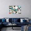 White Flowers by Sarah Morrow Unframed Wall Canvas - iCanvas - 3 of 4