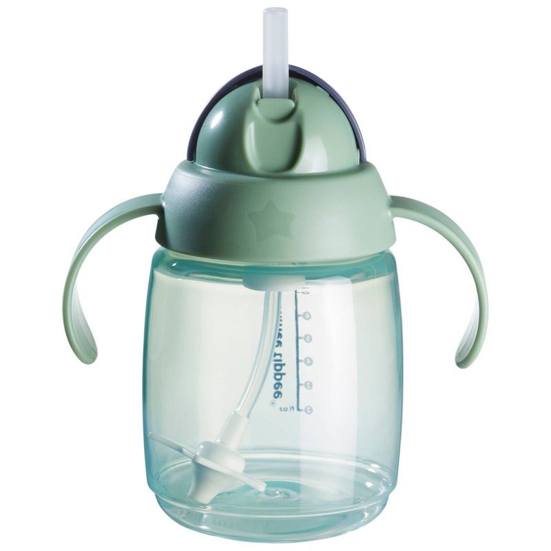 Tommee Tippee 10oz Weighted Straw Cup - Green, 1 of 7