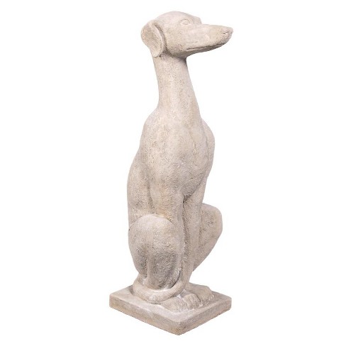 Design Toscano Italian Greyhound Art Deco Whippet Sentinel Dog Statue - image 1 of 4