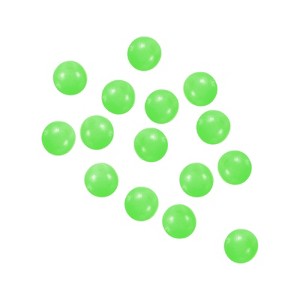 Unique Bargains Luminous Fishing Beads, Soft Plastic Glow Fishing Bait Eggs Rig Bead Tackle Tool - 1 of 4