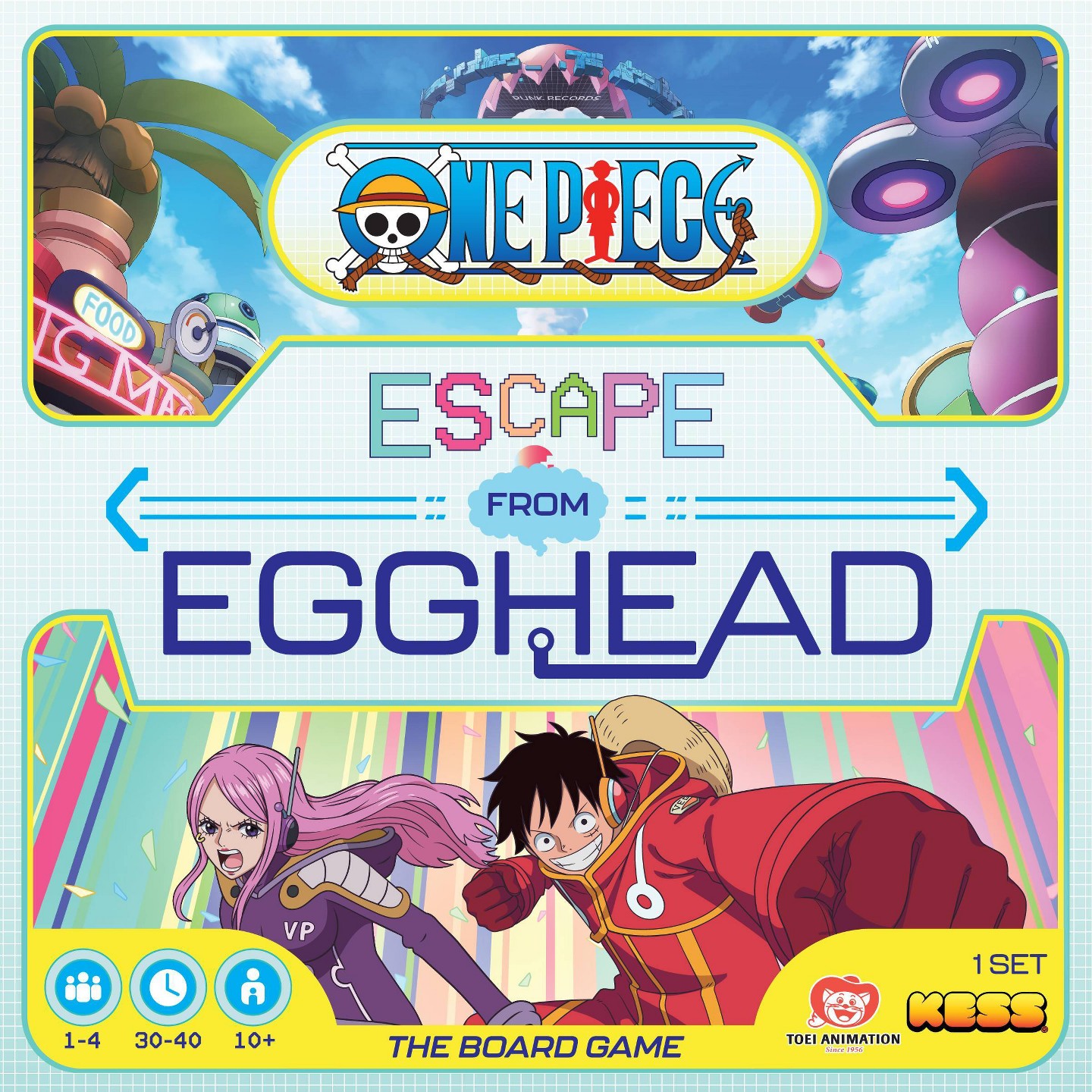 Детские игрушки Kess One Piece: Escape From Egghead Island Strategy Board Game — фото 6