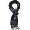 Hammer Anvil Mens Plaid Scarf Ultra Soft Winter Scarves Unisex - 3 of 4