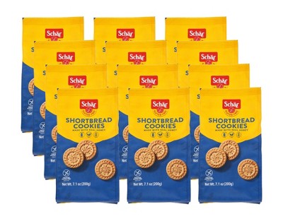 Schar Gluten-free Shortbread Cookies - Case Of 12/7.1 Oz : Target