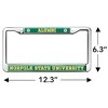 Norfolk State Alumni Logo Full Size Standard License Plate Metal Frame - 4 of 4
