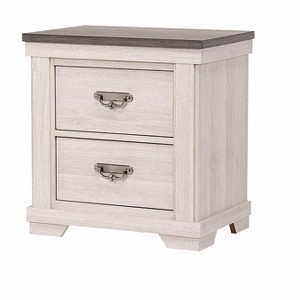 NicBex Rustic White Dresser,Farmhouse Single Dressers with Traditional Handles,Chest of Drawers for Bedroom,Living Room,Dining Room,Hallway - 1 of 4