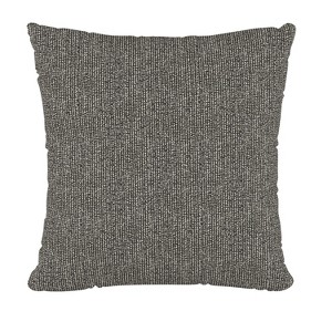 Textured Square Throw Pillow Gray - Skyline Furniture