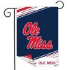 University of Mississisppi NCAA Licensed Double-Sided Garden Flag 12" x 18" Briarwood Lane - 2 of 3