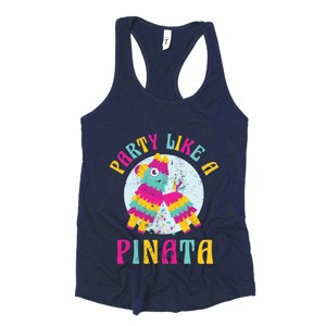 Simply Sage Market Party Like A Pinata Racerback Tank - 1 of 3