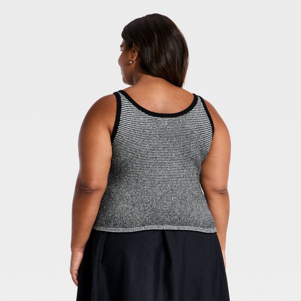 Top Tipo Tanque de Rayas para Mujer - A New Day™ 4