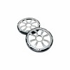 Diamond Audio HXM65FGB Motorsport 6.5" Flush Mount Speaker Grills, Pair, Black/Stainless - 2 of 4