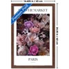 Trends International Reinders: Flowers - Parc Monceau Paris Framed Wall Poster Prints - 3 of 4