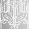Art Deco Silver Geometric Paste the Wall Wallpaper - 4 of 4