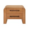 Christopher Knight Home Arleston 28.50" Modern Nightstand with 2 Drawers - 2 of 4