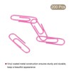 Unique Bargains Small Size Metal Prevent Tearing Pages Home Office Paper Clip 200 Pcs - 3 of 4