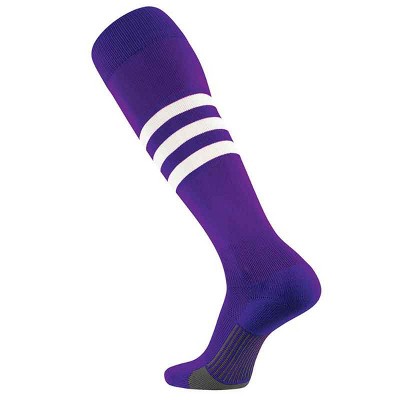 Tck Dugout Series Socks Sm Purple | White : Target