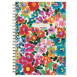 Color Me Courtney for Blue Sky 2023-24 Academic Planner 5"x8" Weekly/Monthly Wirebound Frosted Cover Rainbow Garden