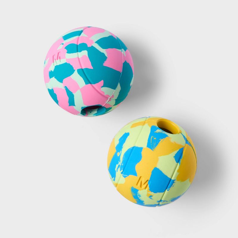 Rubber Ball Dog Toy - 2pk - Sun Squad&#8482;, 2 of 4