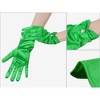 INSPIRE CHIC Women's Satin Faux Pearl Sembellished Full Finger Gloves - 3 of 4