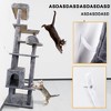Cat Tree Tower For Indoor Cats, Multi-Level Cat Tree Tower With Top Perch Ladders, Cat Condo With Hammocks Scratching Post For Kittens - 4 of 4